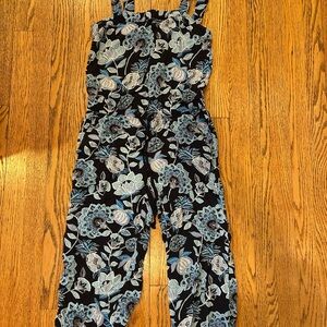 Loft floral jumpsuit sized 00P